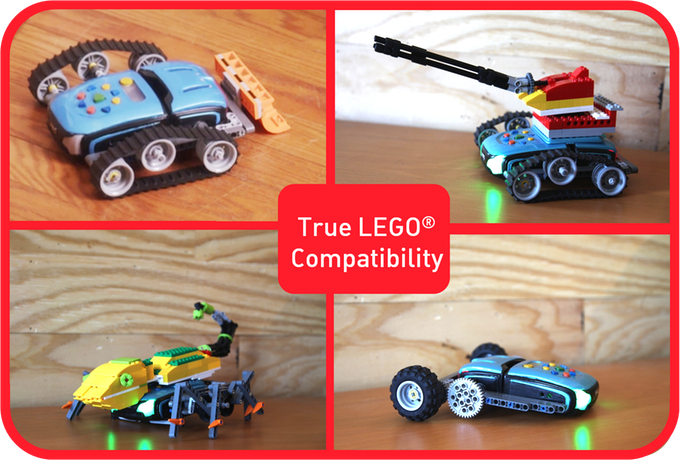 LEGO-kompatibel programmerbar robot designer
