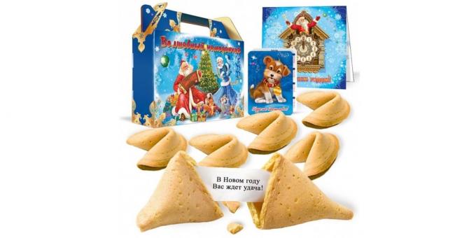 gåvor för nyårs fortune cookies