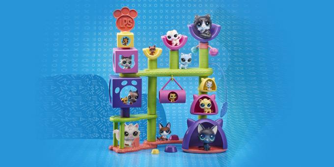 Hus till kattungar Littlest Pet Shop