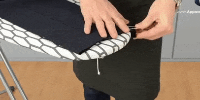 Hur att stryka byxor med pilar: fästa benet