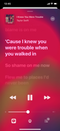 Icke uppenbara funktioner iOS 13: Karaoke i Apple Music