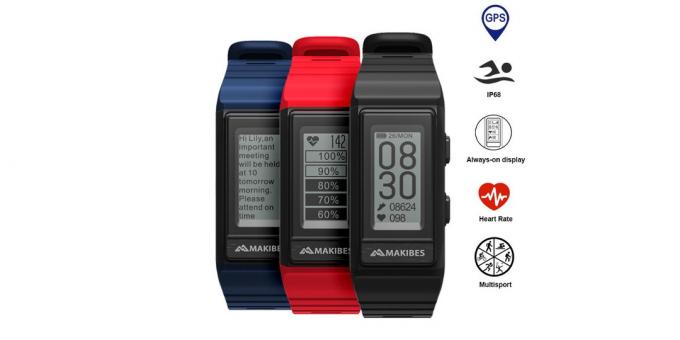 Makibes G03S GPS Multisport Wristband