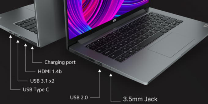 Xiaomi introducerade budgetbärbara datorer Mi NoteBook 14