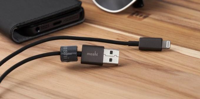 Var kan jag köpa en bra kabel för iPhone: Moshi Cable
