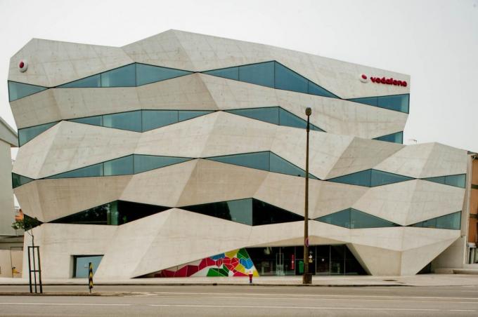 Europeisk arkitektur: Vodafone högkvarter i Portugal