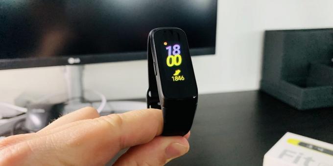 Översyn av Samsung Galaxy Fit och Galaxy Fit E: Display Galaxy Fit