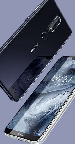 Nokia X6: bakstycket