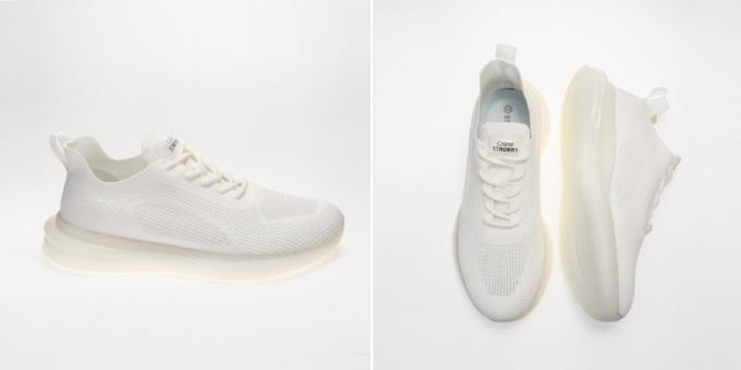 Sommarsneakers för män med genomskinlig sula 