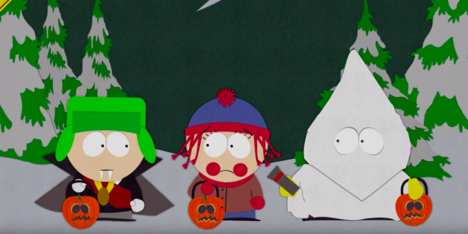 Top-serien "South Park" "konjunktivit"
