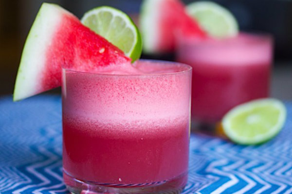 Vattenmelon, kokos cocktail