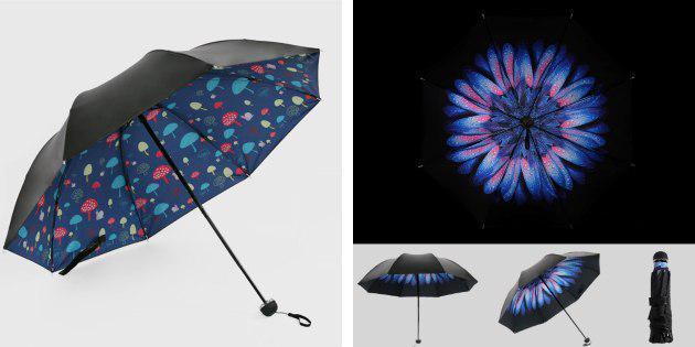 Paraplyer med print
