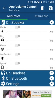 App Volymkontroll: Anpassad installation ljudmeddelanden på Android