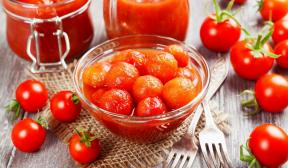 Tomater i sin egen juice