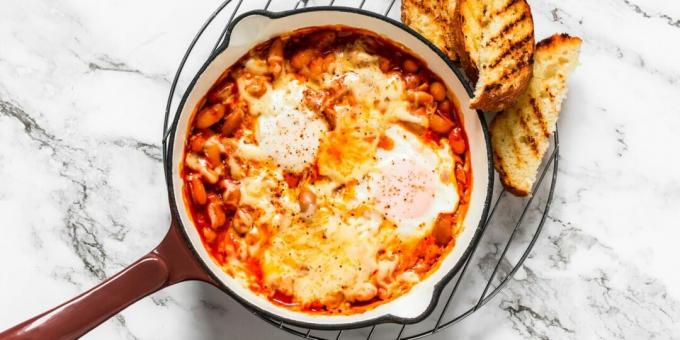 Shakshuka med bönor