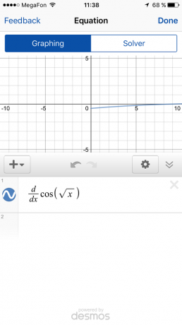 Mathpix: trigonometrisk funktion