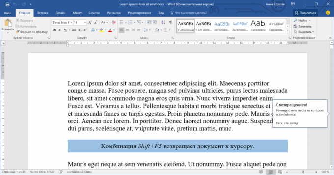 Tricks Microsoft Word, som du knappt vet