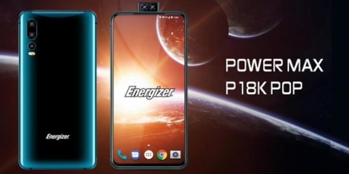 Den nya smartphone Energizer: Power Max P18K Pop