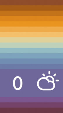 Clima för iOS - väder ansökan med kallt gränssnitt