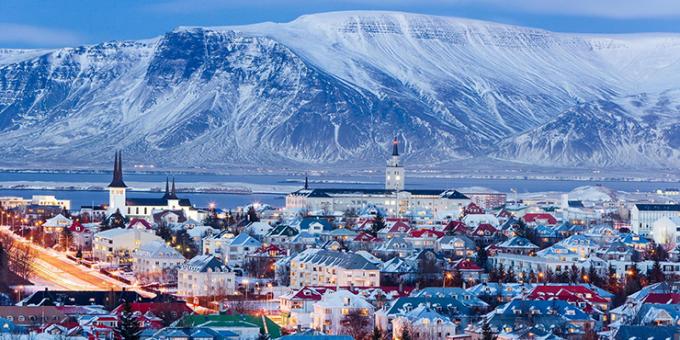 Var vila i januari: Reykjavik, Island