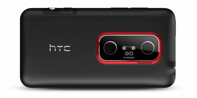HTC Evo 3D har två kameror
