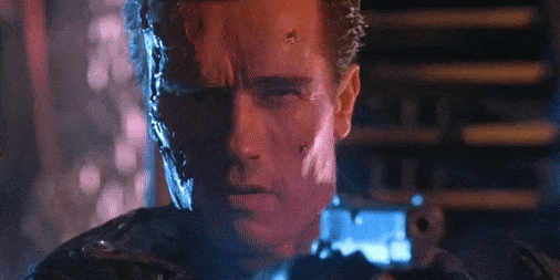 Landet firar nyår som vanligt, och du - under "Terminator 2: Judgment Day"