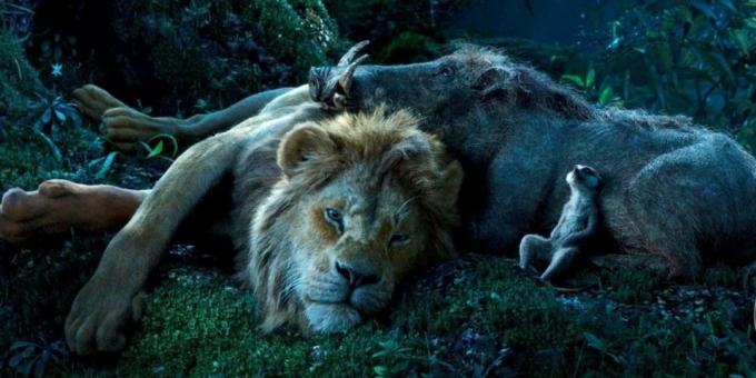 "The Lion King": Simba, Timon och Pumbaa