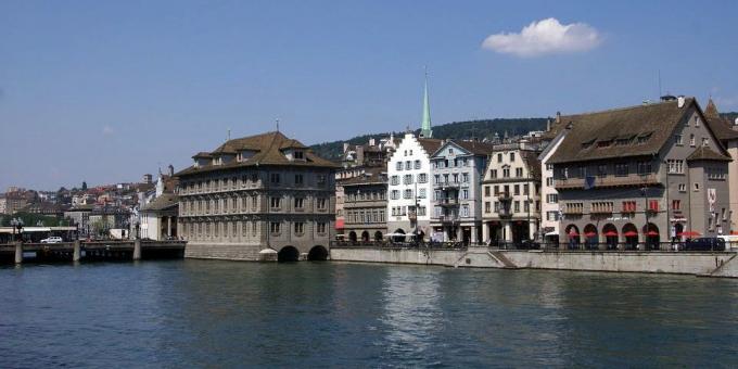De bästa städerna i termer av att leva i Zürich