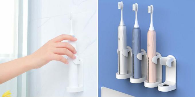 Billiga hemtillbehör: Hållare för elektrisk tandborste