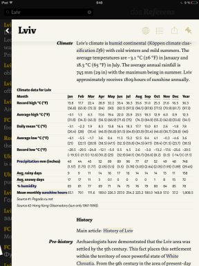 Das Referenz för iPad: Wikipedia klient med den bästa layout sidor som du någonsin sett