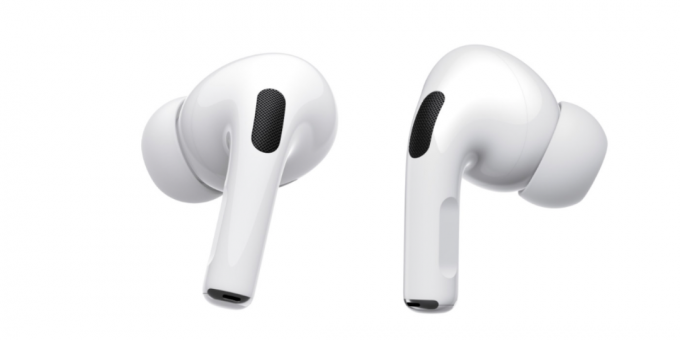 Apple introducerade hörlurar AirPods Pro. De fick en ny design och aktiv brusreducering.