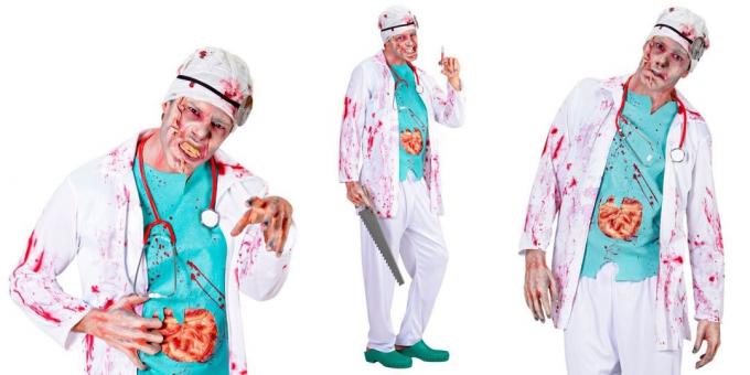 Kostym på Halloween: Zombie Surgeon
