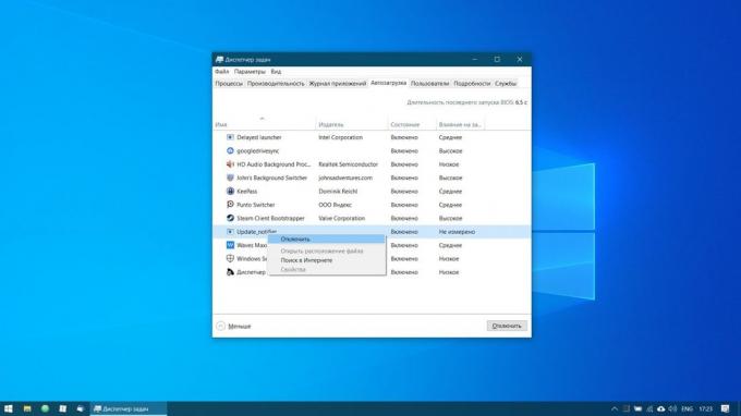 Konfigurera Windows 10: Inaktivera onödiga autostart applikationer