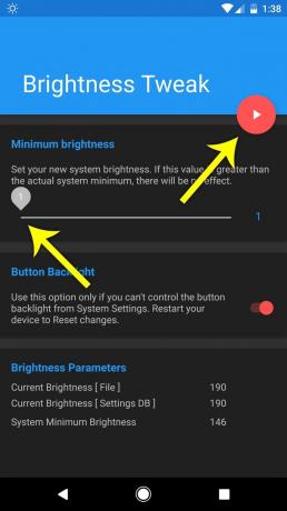 Ljusstyrka Tweak för Android