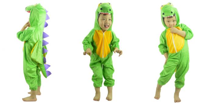 Kostymer för Halloween: dinosaur