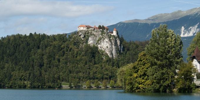 Om att gå i Europa: Bled Castle