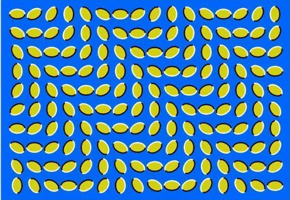 Optisk illusion Bild: ris wave