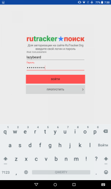 «RuTracker. Sök "- inofficiella klient för åtkomst RuTracker med Android-enheter