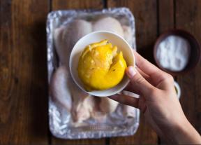 Hur man lagar en kyckling utan recept