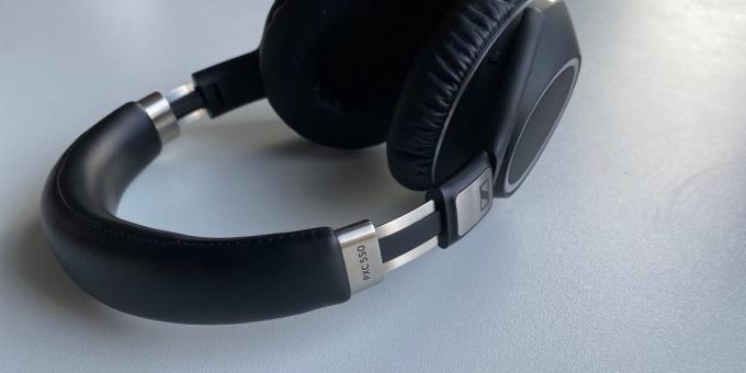 Sennheiser PXC 550: kroppsmaterial