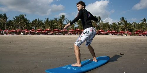 hur man lär sig hur man surfar: det andra benet