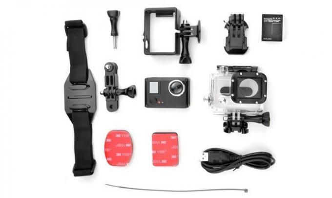 Action Camera AMKOV AMK5000S, översyn, pris
