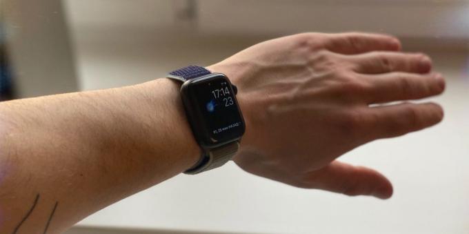 Apple Watch Series 5: på handen