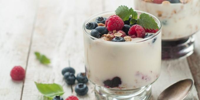 Vilka livsmedel innehåller jod: yoghurt