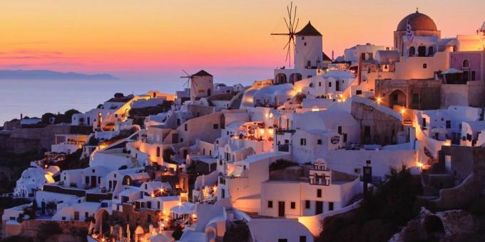 Santorini, Grekland