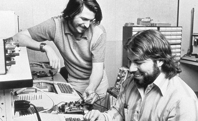 Boken "Att bli Steve Jobs" Steve Jobs och Steve Wozniak