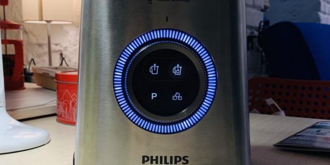 Översyn av Philips HR3752: Knappar