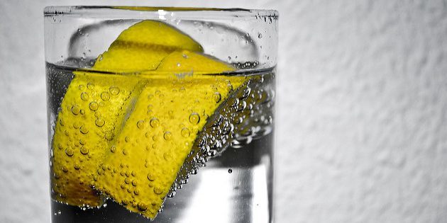 Vatten med citron