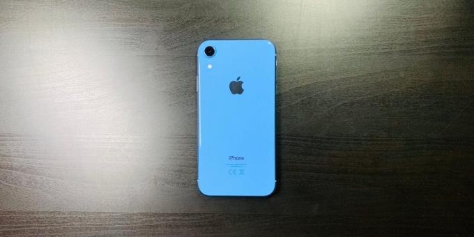 Översikt iPhone XR: baksida