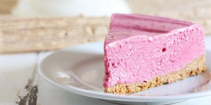 Cake Recept Hallon: Raspberry cheesecake
