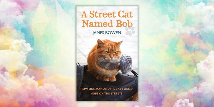 Böcker på engelska. Gata katt som heter Bob, James Bowen